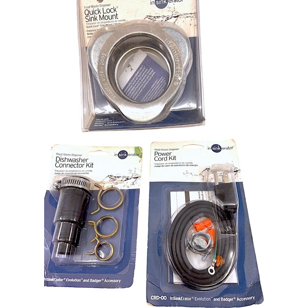 InSinkErator Kitchen Sink Food Disposal Kit *New*